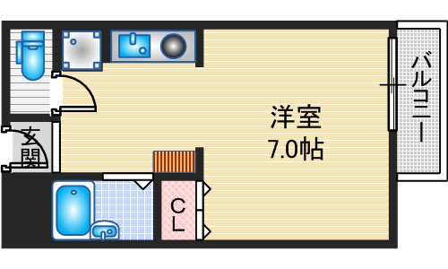 メゾンアエロスタの間取り