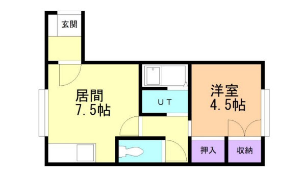ハウスYOU66の間取り