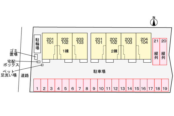 【区画図】 | ソォン　Ⅱ | ソォン2　101号室　2025年3月30日