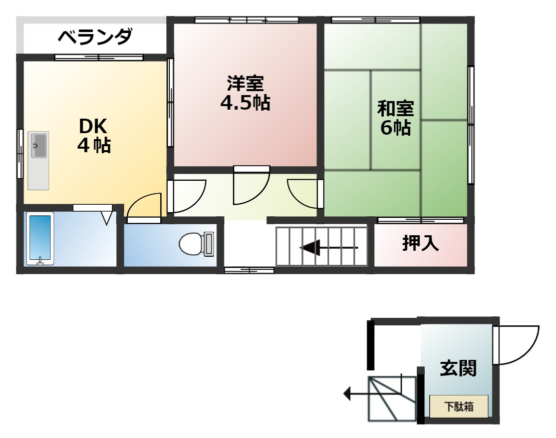 鈴木貸家（大矢部）の画像