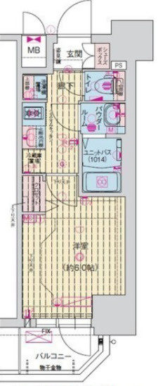 【間取り】 | プレサンス新深江ディレット