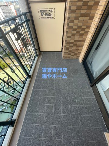 Luxe難波西Ⅱのバルコニー|落ち着いた時間を過ごせるバルコニーです