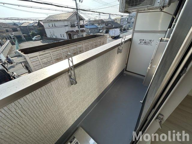 フジパレス助松町Ⅰ番館のバルコニー
