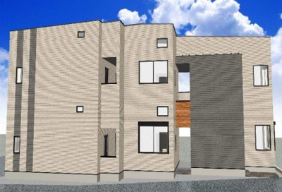 【外観パース】 | ハーモニーテラス平井Ⅷ