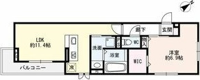 ラ・カシェット　　刈谷市の賃貸ならクラスホーム刈谷店の間取り