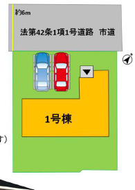 仲介手数料不要　よかタウンBloom合志市豊岡11期【合志南小・合志中】の区画図