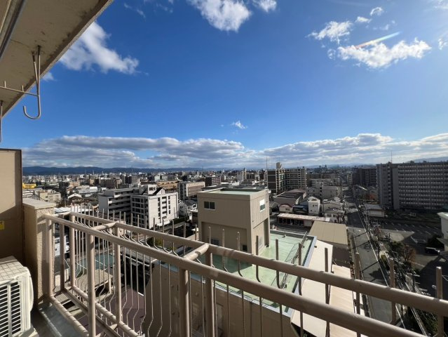 四条グランドハイツA棟の展望