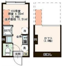 【間取り】 | Latte北葛西