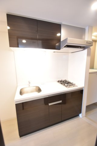 大阪市都島区都島北通２丁目の賃貸マンションのキッチン