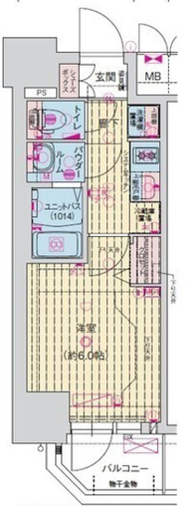 【間取り】 | プレサンス新深江ディレット