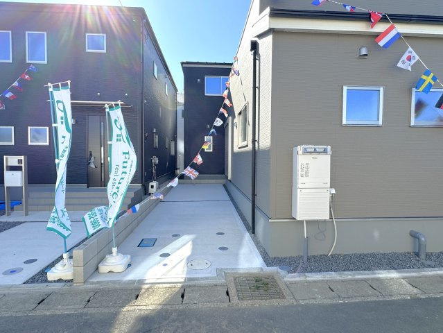 八潮市伊勢野新築戸建の駐車場|1号棟駐車スペース