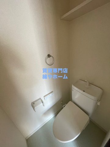 エルミタージュ難波南IIのトイレ|清潔感のあるトイレです