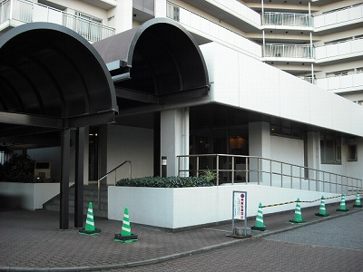 スカイシティ南砂のエントランス