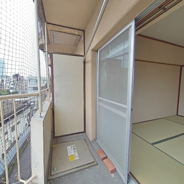 岐阜市県町２丁目の賃貸マンションのバルコニー|お問い合わせは美濃善不動産駅前店へ！