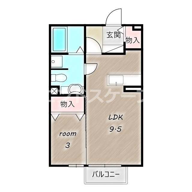 プリマヴェーラの間取り|高崎、前橋エリアのお部屋探しはエンドスケープまで！お客様の理想お聞かせ下さい♪