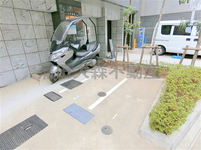 コンシェリア蒲田のその他共用部分|バイク置き場　空き状況等詳細はお問合せ下さい。