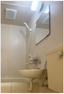 山口マンションの洗面所