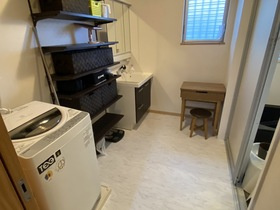 中古戸建の洗面所