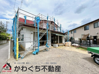 【外観】 | 中古戸建　福島市南沢又字柳清水16-4 | ★内覧予約で新米2kg★
【リフォーム中】
