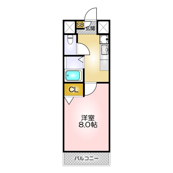 【間取り】 | レジデンス妙法寺