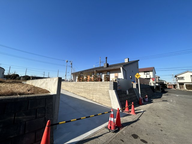 木田余東台1丁目　ガレージ付き住宅の外観|現地外観写真