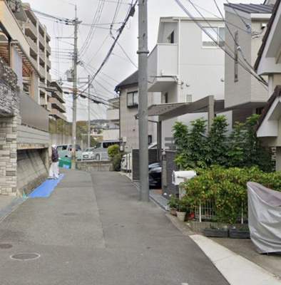 【前面道路含む現地写真】 | 西宮市　大社町　中古戸建