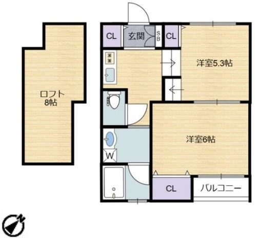 【間取り】 | グランビア富木