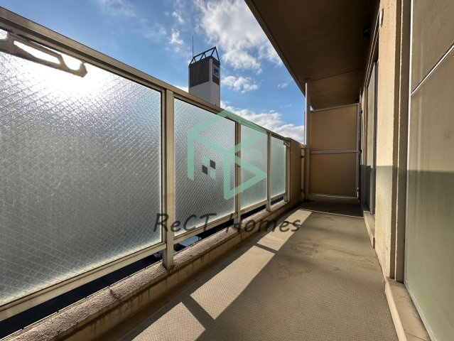 姫路市飾磨区三和町の賃貸マンションのバルコニー