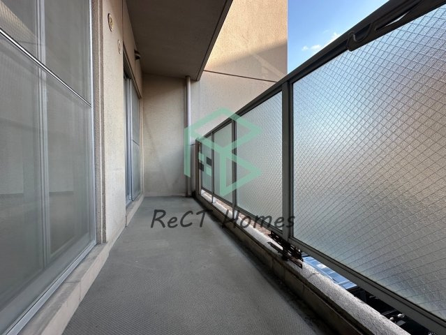 姫路市飾磨区三和町の賃貸マンションのバルコニー