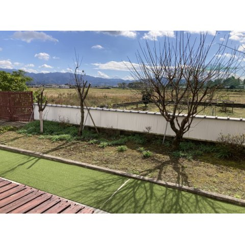 都城市甲斐元町の中古一戸建の庭