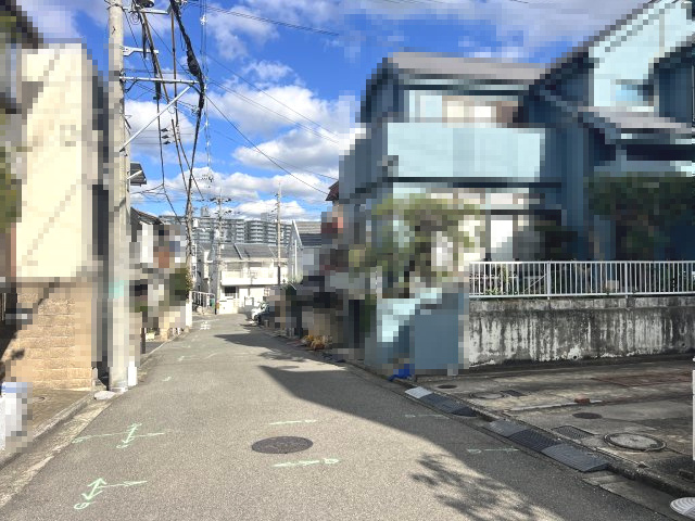 【前面道路含む現地写真】 | 伏尾　中古戸建