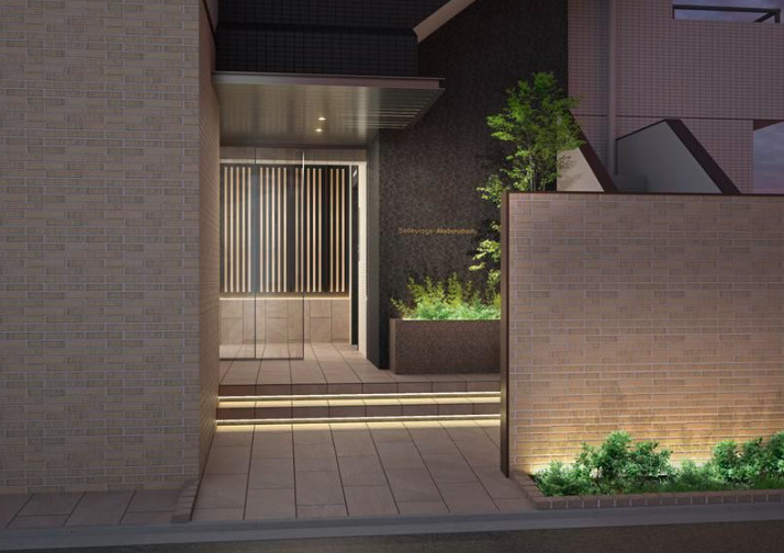 Belleviage Akebonobashiのエントランス