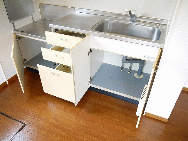 ラフィーネ結崎　Ａ棟のキッチン|きれいなキッチンです