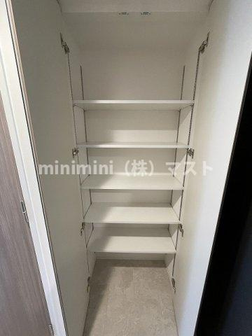 estageo北田辺の収納