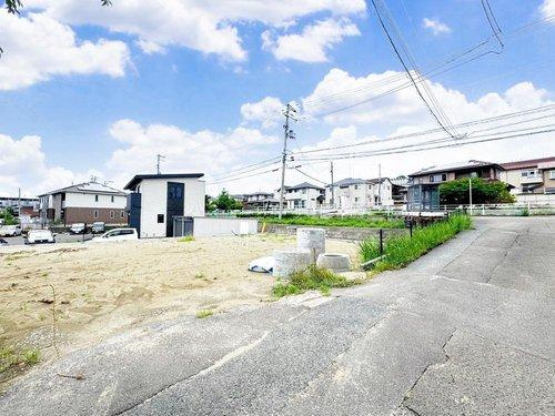 太白区砂押南町　建築条件なし売地の前面道路含む現地写真|【B区画】引っ越しのタイミングが揃うご家族が居ると安心ですね♪