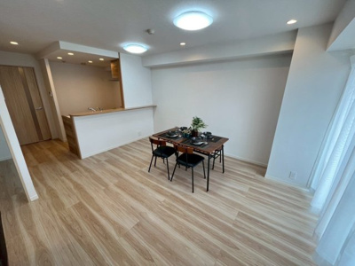 【居間・リビング】 | アパガーデンコート西方　リノベーション