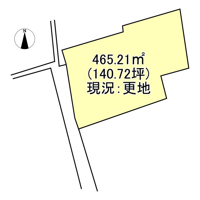 西条市安知生の土地図