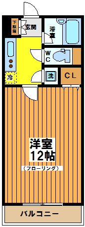 【間取り】 | パレステュディオ笹塚