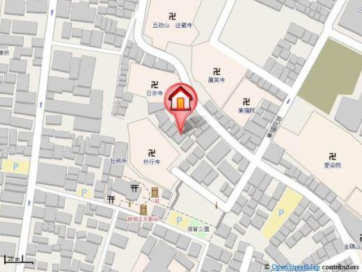 サルーンハイツ四谷の地図|サルーンハイツ四谷