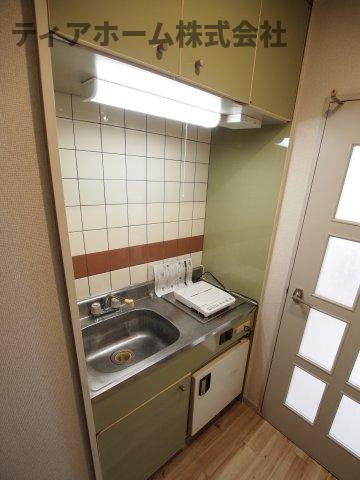 香芝市逢坂２丁目の賃貸マンションのキッチン