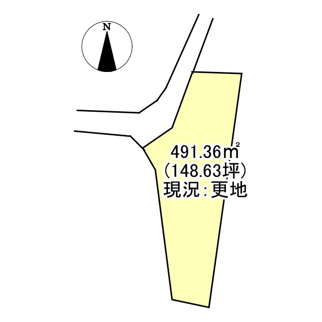 売土地の土地図