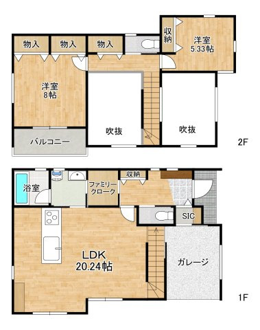 若林区荒井の間取り