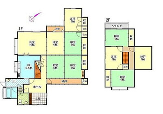 【間取り】 | 野洲市比留田　中古戸建