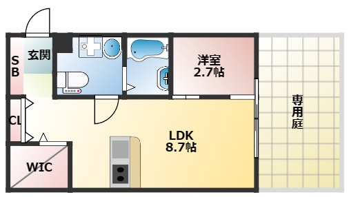 【間取り】 | コスモクレスト柴島