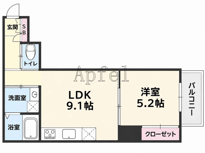 【間取り】 | Luxe京橋