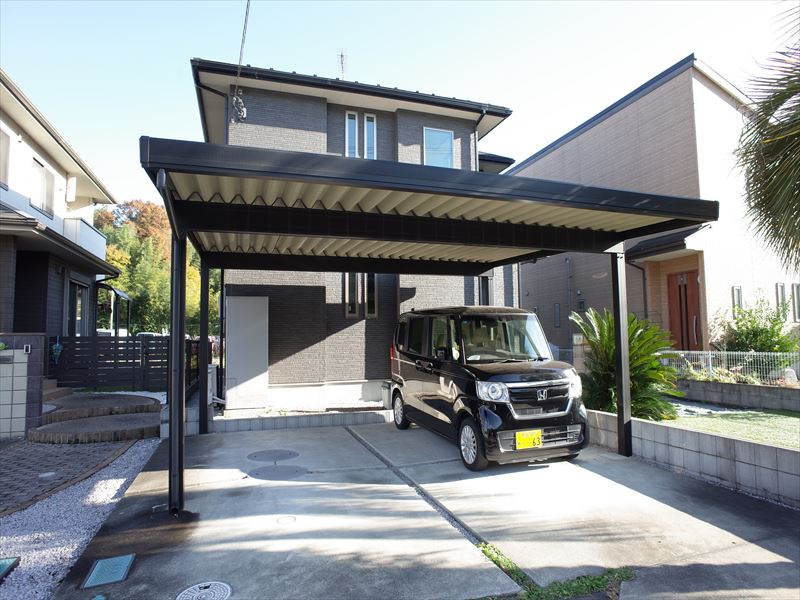 東松山市東平　中古戸建の駐車場
