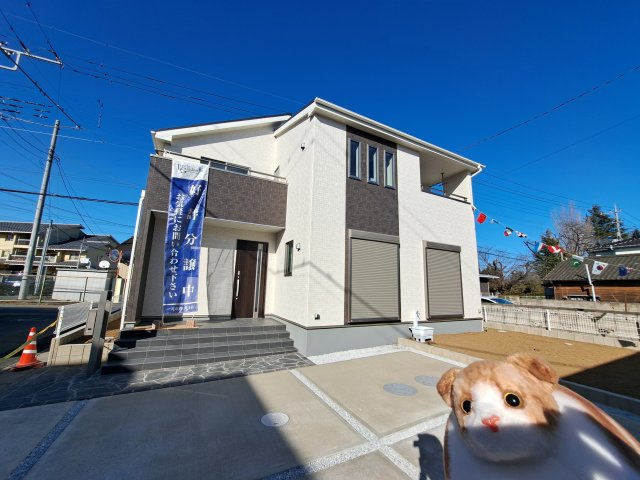 新築　太田市天良町第3　Livele Garden.S　１号棟の外観|現地写真　完成しました！ご内覧等、お気軽にお問合せください♪　							

