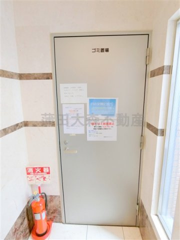 コンシェリア蒲田ユーズスクエアのその他共用部分|曜日時間関係なくゴミ捨て可能な敷地内ゴミ捨て場！