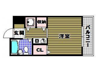 朝日プラザ河内長野デポーフロントの間取り