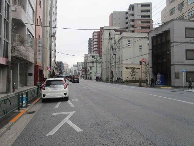 文京区本郷７丁目のビルの周辺